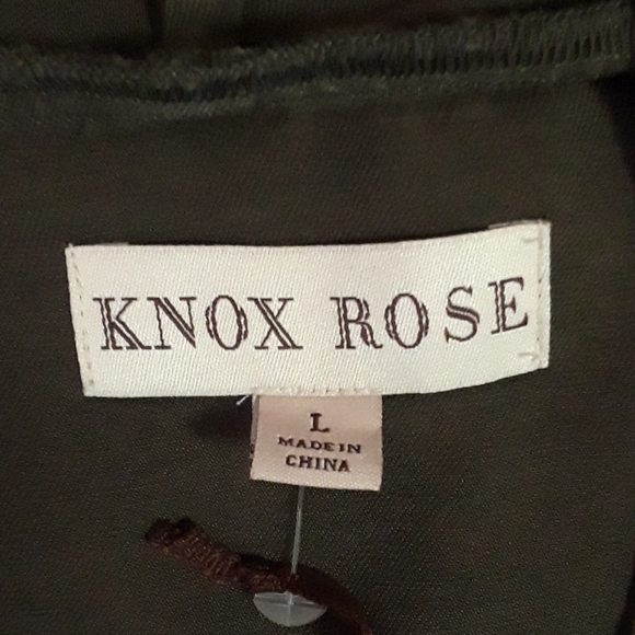 NWT Knox Rose Womens Cascade Sweater in Green - Picture 13 of 15